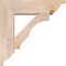 Ekena Millwork Balboa Traditional Smooth Bracket w/ Offset Brace, Douglas Fir, 7 1/2"W x 26"D x 26"H BKT0806X26X26BOA01SDF - alternate 3